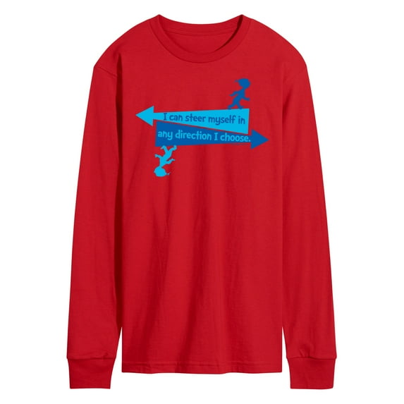 Dr. Seuss - You Can Steer Yourself - Men's Long Sleeve T-Shirt