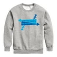 thumbnail image 1 of Dr. Seuss - You Can Steer Yourself - Toddler And Youth Crewneck Fleece Sweatshirt, 1 of 6