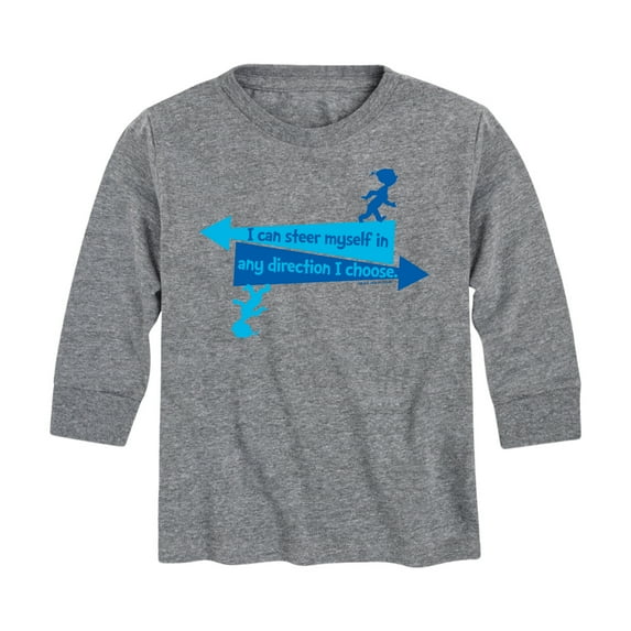 Dr. Seuss - You Can Steer Yourself - Toddler And Youth Long Sleeve Graphic T-Shirt