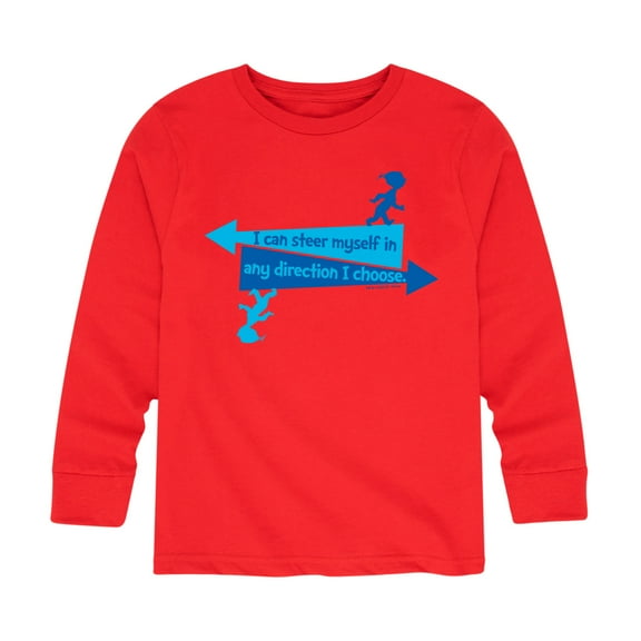 Dr. Seuss - You Can Steer Yourself - Toddler And Youth Long Sleeve Graphic T-Shirt