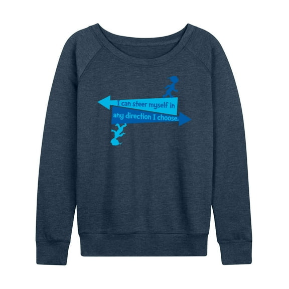 Dr. Seuss - You Can Steer Yourself - Women's Lightweight French Terry Long Sleeve Shirt