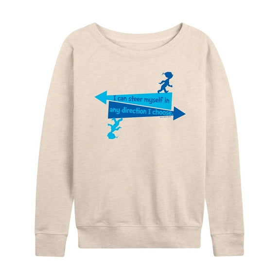 Dr. Seuss - You Can Steer Yourself - Women's Lightweight French Terry Long Sleeve Shirt