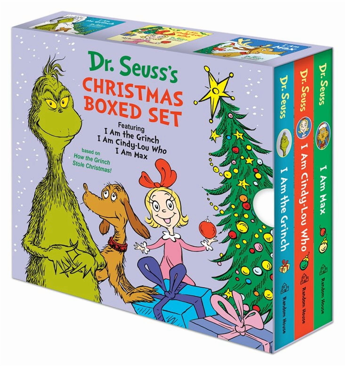 Dr. Seuss's Christmas 3-Book Boxed Set: I Am the Grinch, I Am Cindy-Lou Who; I Am Max: Based on How the Grinch Stole Christmas (Hardcover)