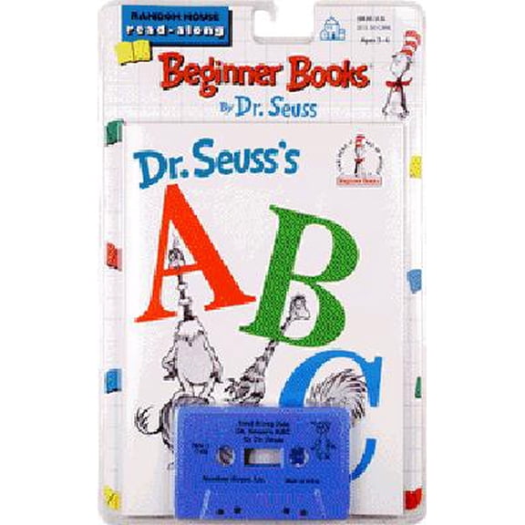 Pre-Owned Dr. Seuss's ABC (Beginner Library/Audio Cassette and Book), 9780394897844, 0394897846, Paperback, Book and Cassette edition
