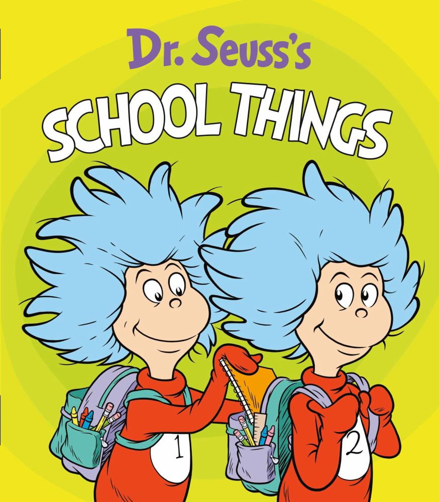 DR SEUSS; TOM BRANNON Dr. Seuss's School Things (Board Book)