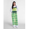 Dr. Seuss The Grinch Women's Christmas Velvet Jumpsuit, Sizes XXS-XXL