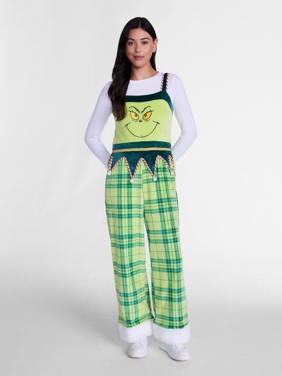 Women's Christmas Velvet Jumpsuit, Sizes XXS-XXL