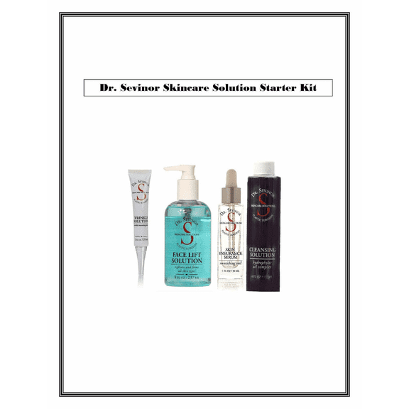 Dr. Sevinor Genuine-Original Skincare Solutions Complete Amazing Youth Restoring 4-Piece Starter Kit SAVE $38.00