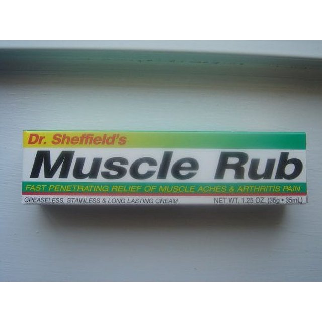 Dr. Sheffield's Muscle Aches & Arthritis LongLasting Pain Relief, 1.25