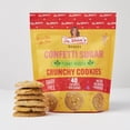 thumbnail image 1 of Dr Shica's Bakery Plant Based Crunchy Cookies (Confetti Sugar, 1 Bag), 1 of 8
