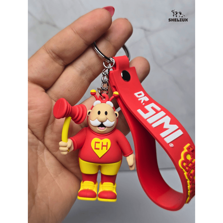 Dr. Simi Llavero Keychain - Character from El Chapulin Colorado
