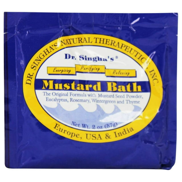 Dr. Singha's Natural Therapeutics Mustard Bath 2 oz.