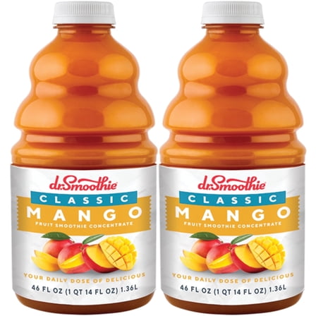 Dr. Smoothie Classic Mango, 46 fl. oz. (Pack of 2)