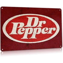 Dr Soda Pop Store Advertising Pepper Vintage Look Retro Wall Decor Bar Metal Tin Sign 8x12in