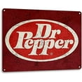 thumbnail image 1 of Dr Soda Pop Store Advertising Pepper Vintage Look Retro Wall Decor Bar Metal Tin Sign 8x12in, 1 of 4