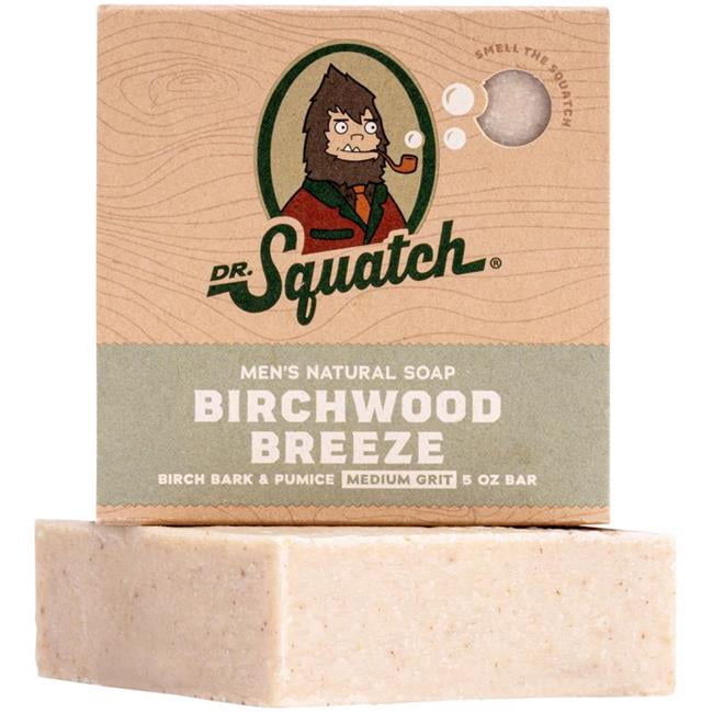 Dr. Squatch 5 oz Birchwood Breeze Scent Soap Bar