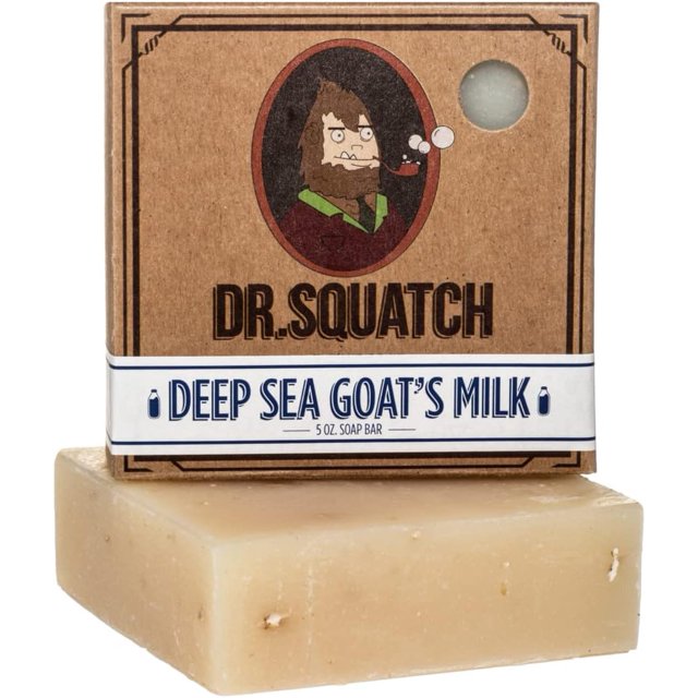 Dr Squatch All Natural Bar Soap For Men With Medium Grit Deep Sea