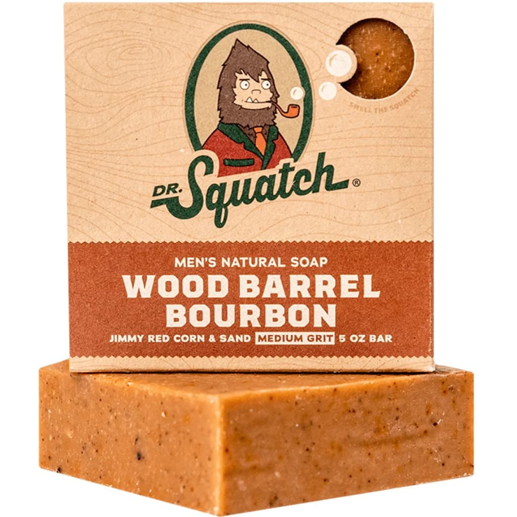 Dr. Squatch Men's Soap Variety 4 Pack - Wood Barrel