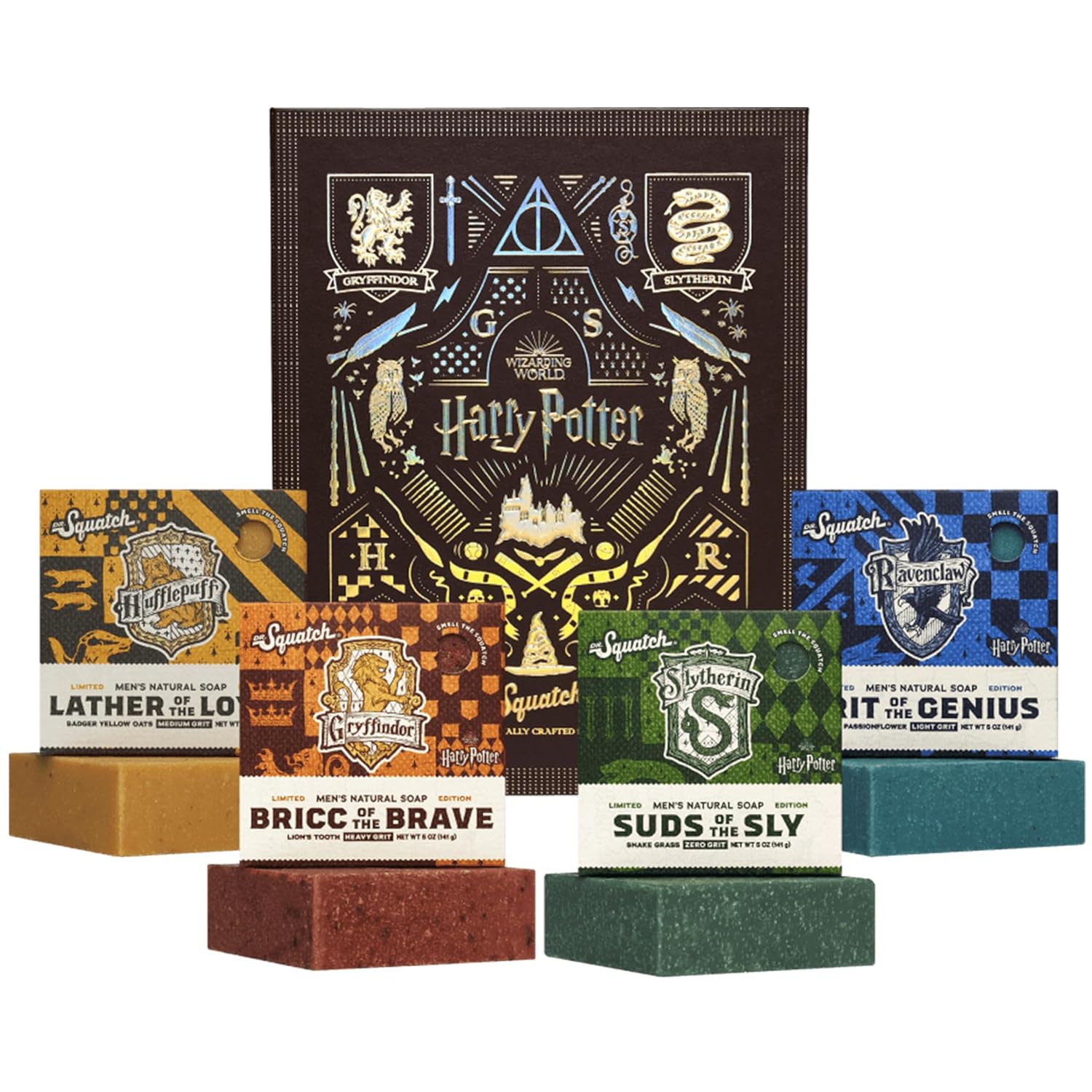 Dr. Squatch All Natural Soap, Harry Potter Collection (Limited Edition)