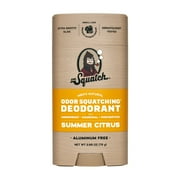 Dr. Squatch Summer Citrus Natural Deodorant for Men, 2.65 oz