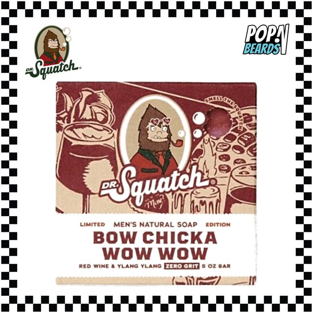 Dr. Squatch Bar Soap, Bow Chicka Wow Wow Exclusive