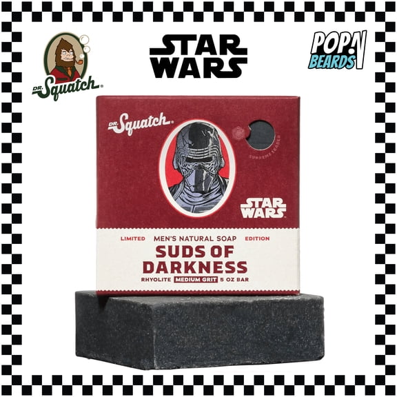 Dr. Squatch: Bar Soap, Star Wars (Suds of Darkness)