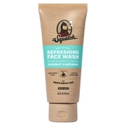 Dr. Squatch Mens Natural Exfoliating Face Wash, Paraben & Sulfate Free Face Wash for Men, Coconut Castaway, 4 fl Oz"