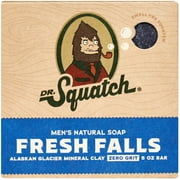Dr. Squatch Fresh Falls Natural Bar Soap for Men, 5 oz