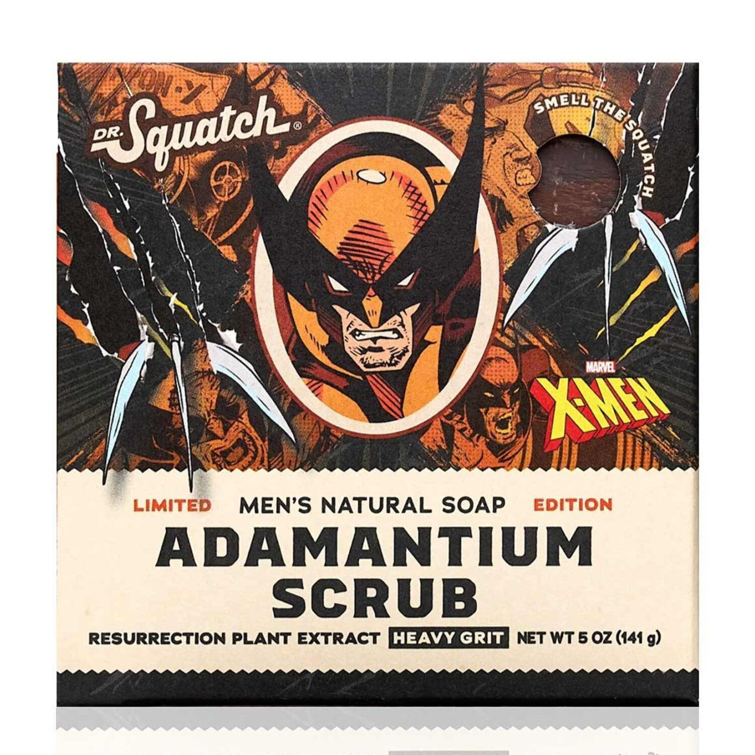 Dr. Squatch Marvel X-Men Wolverine - Adamantium Scrub