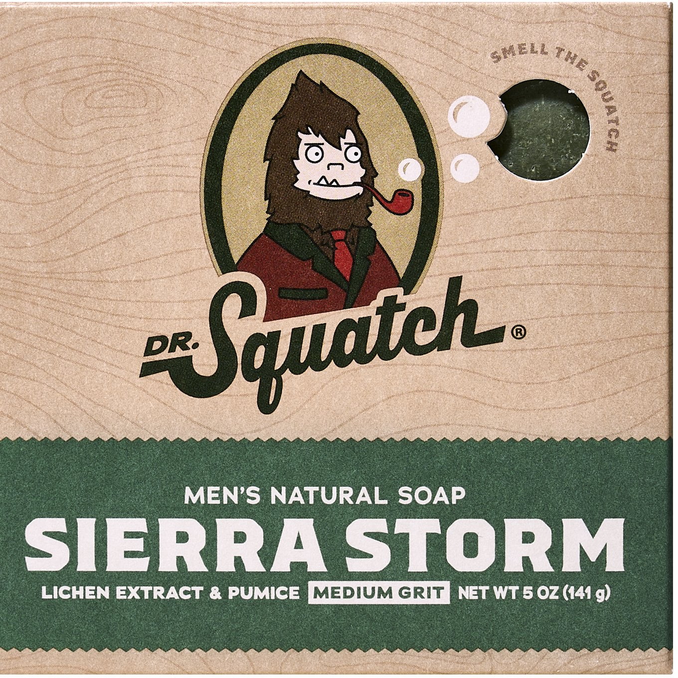 Dr. Squatch Men's Natural Bar Soap - Sierra Summit - 5 oz (Packaging May Vary)
