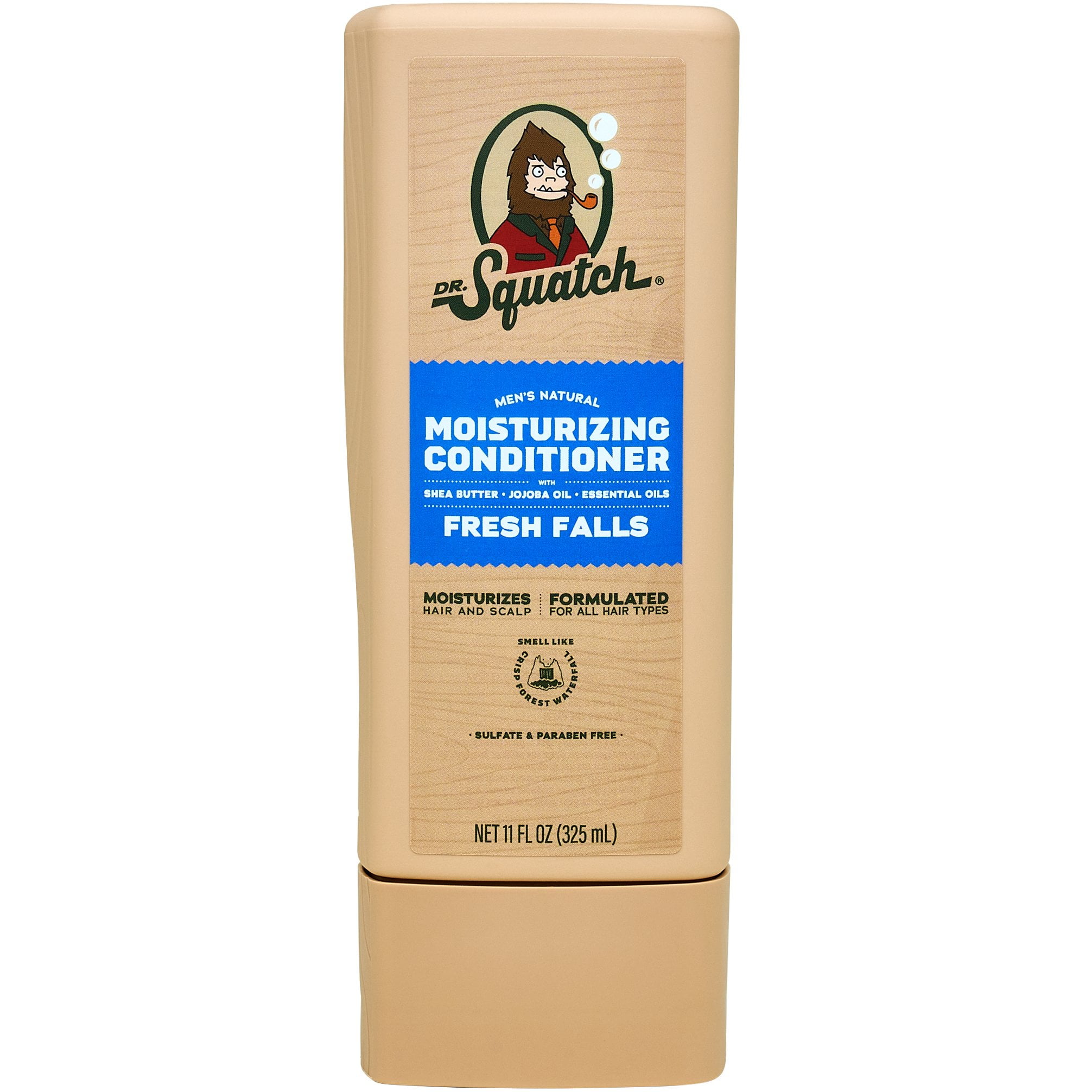 Dr. Squatch Men's Natural Moisturizing Conditioner - Fresh Falls - 11 oz (Packaging May Vary)