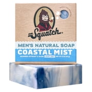Dr. Squatch Mens Soap, Natural Bar Soap for Men, Coastal Mist, 5 oz