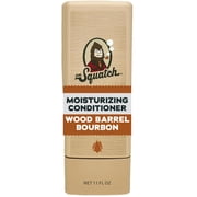 Dr. Squatch Mens Hair Moisturizing Conditioner, Natural Sulfate Free Hydrating Conditioner for Men, Wood Barrel Bourbon, 11 fl Oz