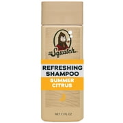 Dr. Squatch Mens Refreshing Shampoo, Hydrating Natural Sulfate Free Shampoo for Men, Summer Citrus, 11 fl Oz