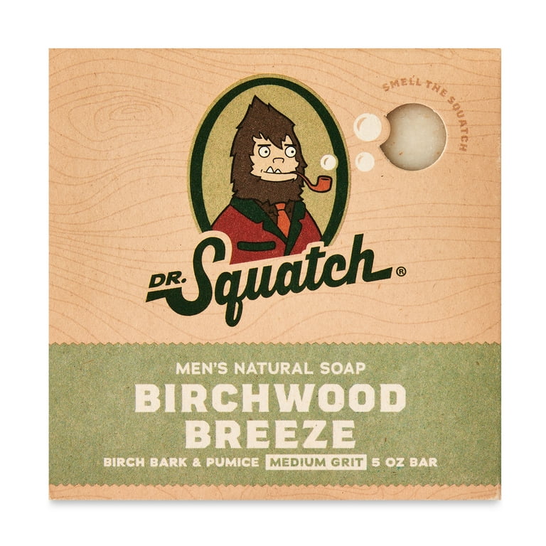 Dr. Squatch Birchwood Breeze Bar Soap
