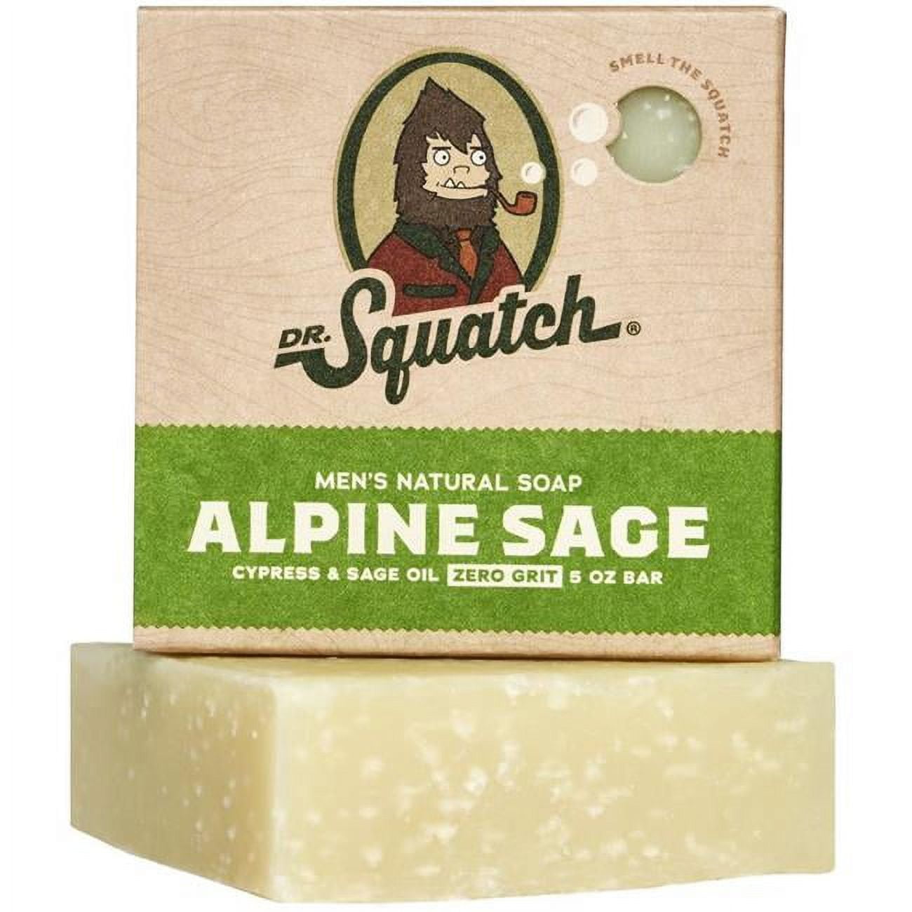 $9/mo - Finance Dr. Squatch All Natural Bar Soap for Men, 5 Bar Variety Pack  - Aloe, Cedar Citrus, Gold Moss, Pine Tar and Alpine Sage