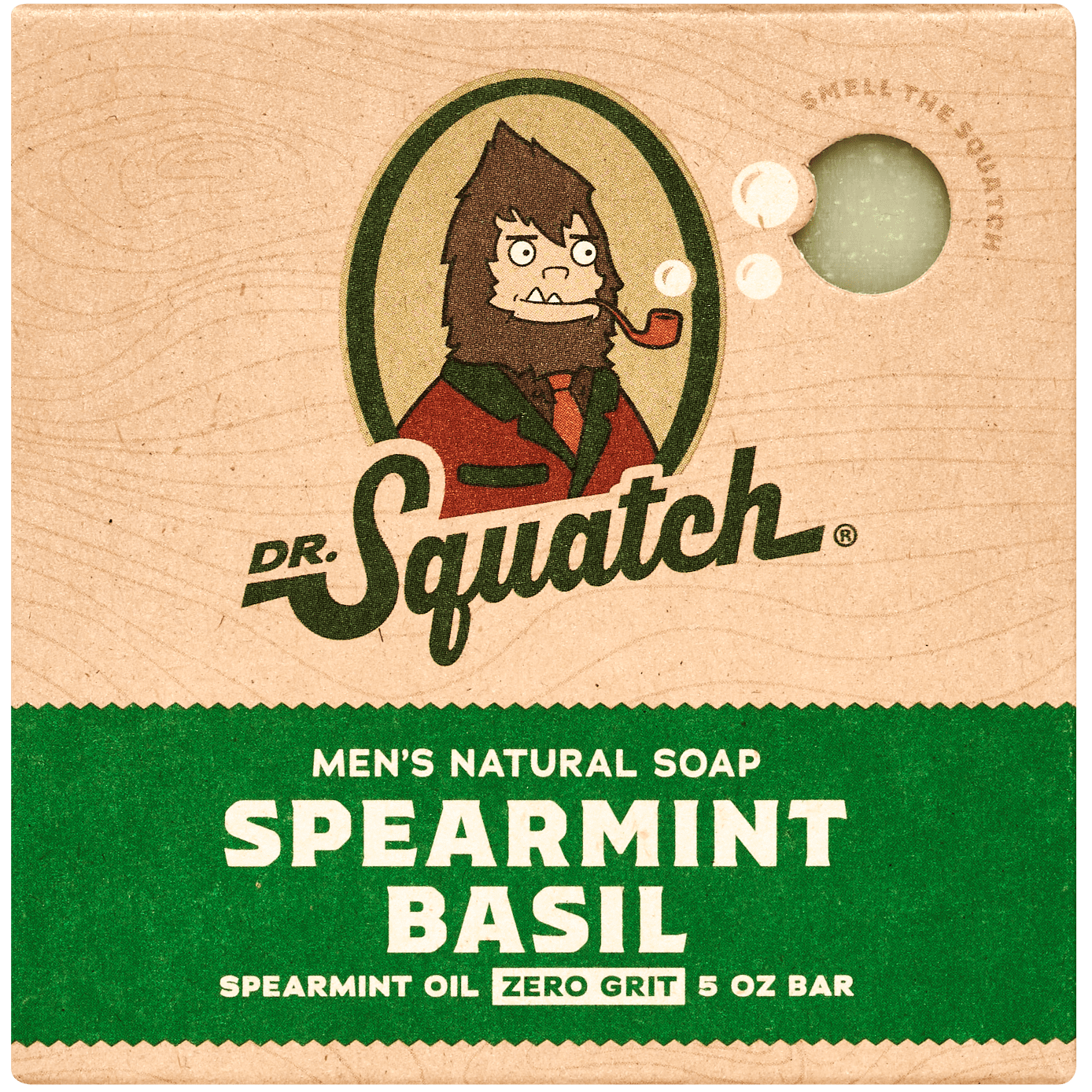  Dr. Squatch All Natural Bar Soap for Men with Medium Grit,  Raptor Rush Jurassic Park, 5 Ounce (Pack of 1) : Beauty & Personal Care