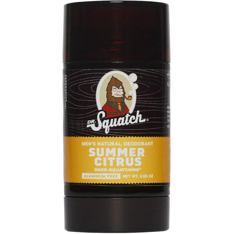 Dr. Squatch Natural Deodorant - Summer Citrus, Odor