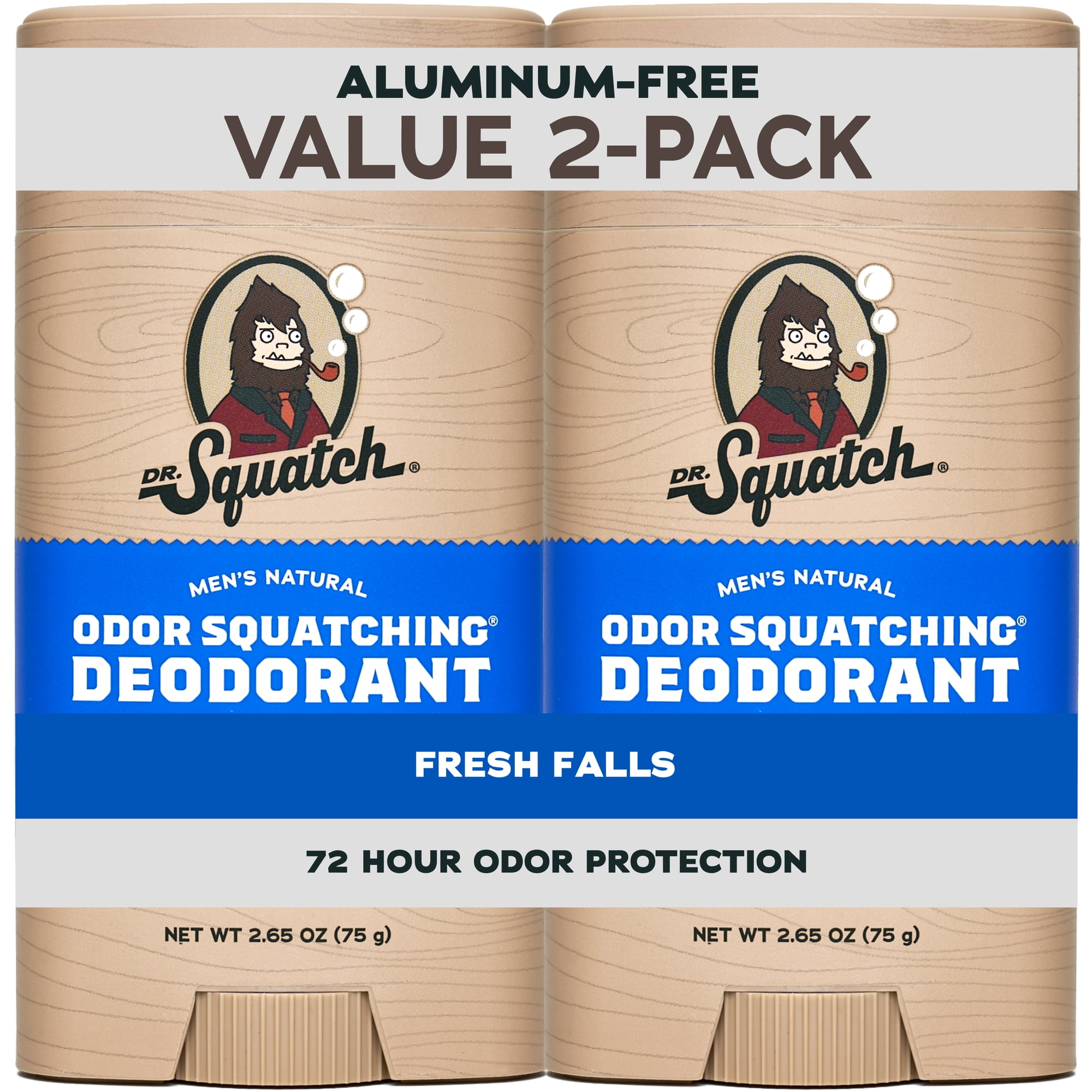 ドクターシェイクス no.40 アップルティー 30日×4 dr.shakex Dr. Squatch Natural Men's Deodorant - Aluminum Free - Fresh Falls