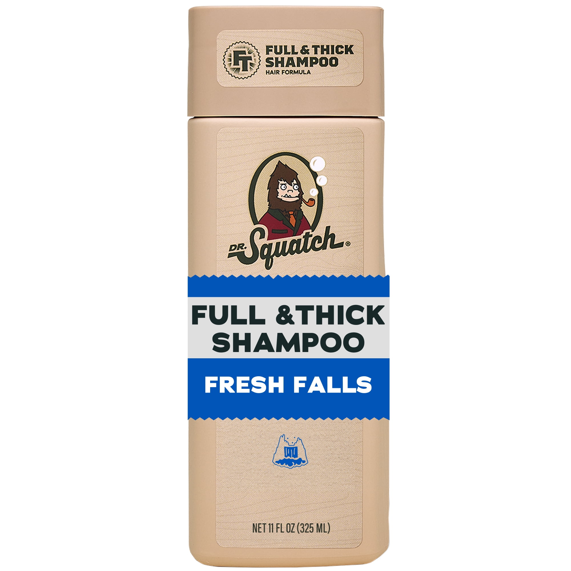 Dr. Squatch Full & Thick Mens Hydrating Shampoo, Thickening