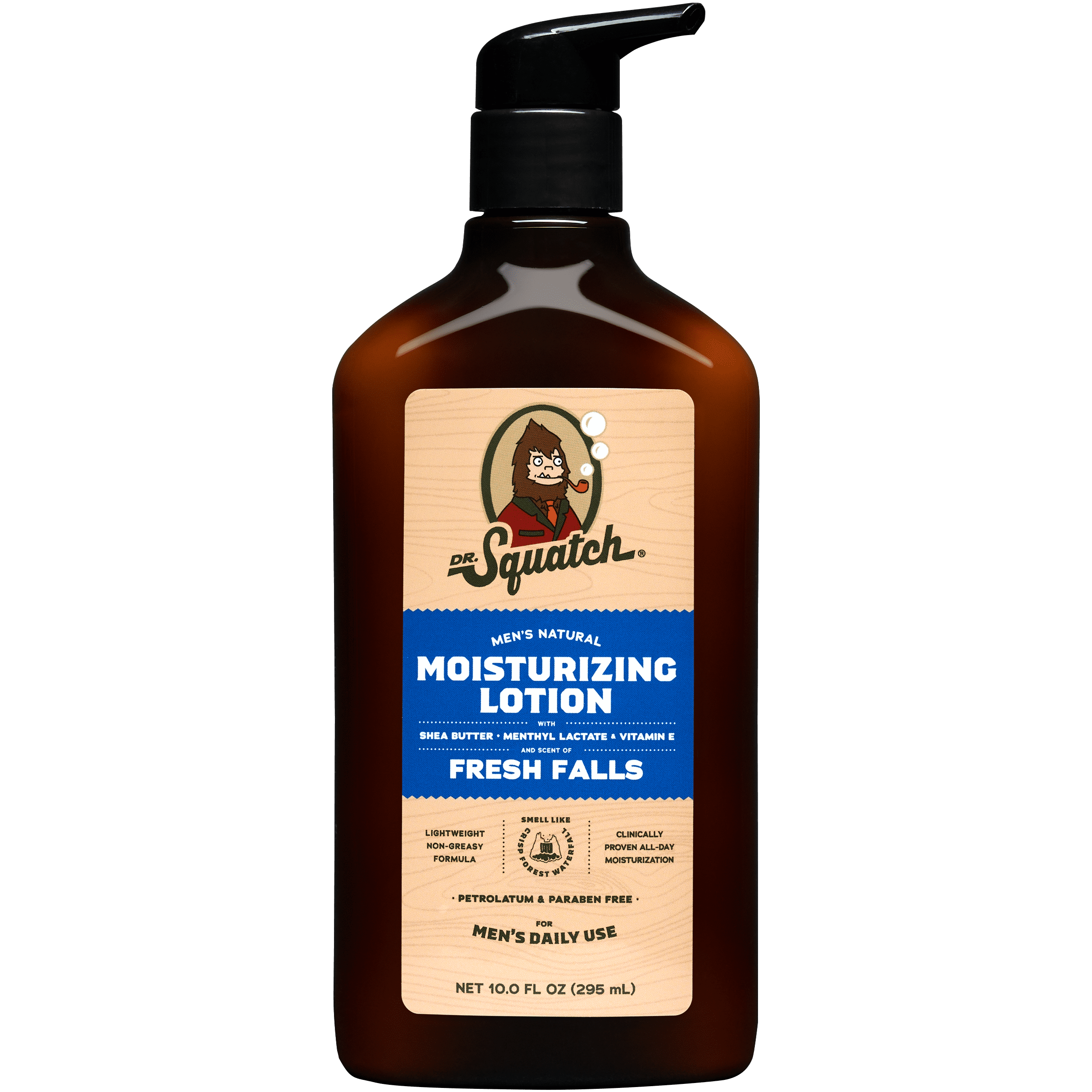 Dr. Squatch Natural Hand & Body Lotion for All Skin Types, Fresh
