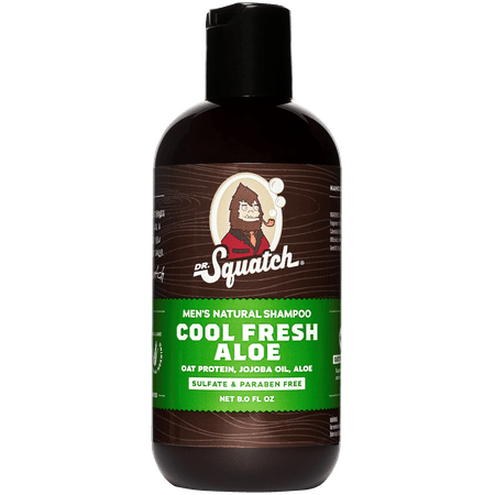 Dr. Squatch Natural Shampoo, Cool Fresh Aloe, 8 oz