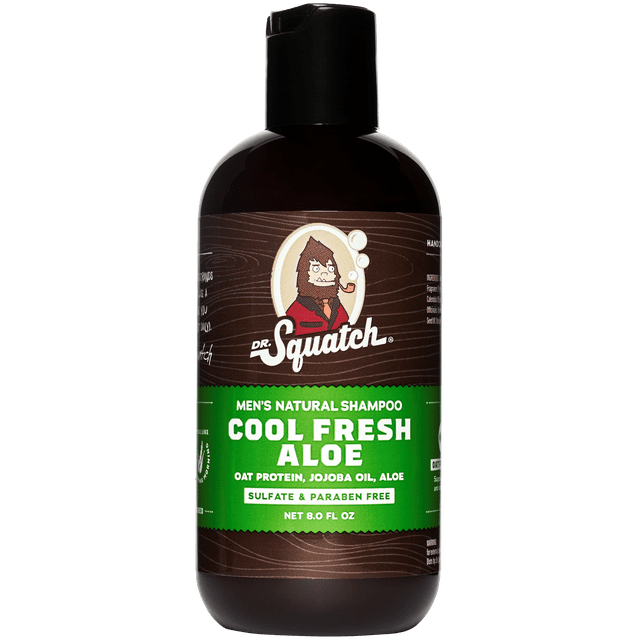 Dr. Squatch Natural Shampoo, Cool Fresh Aloe, 8 oz