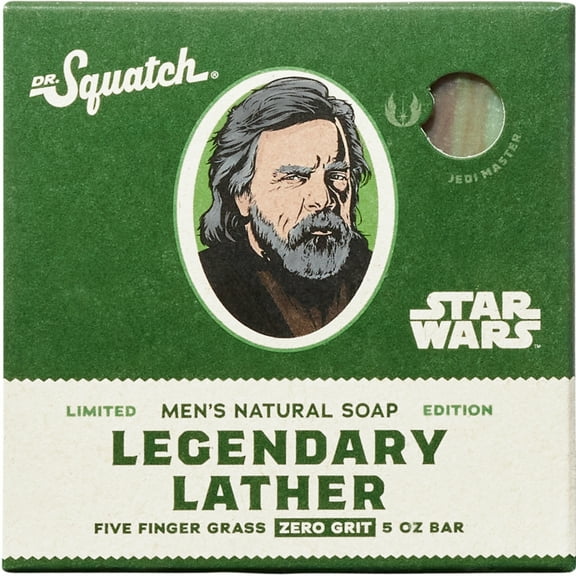 Dr. Squatch Legendary Lather Star Wars Natural Bar Soap for Men, 5 oz