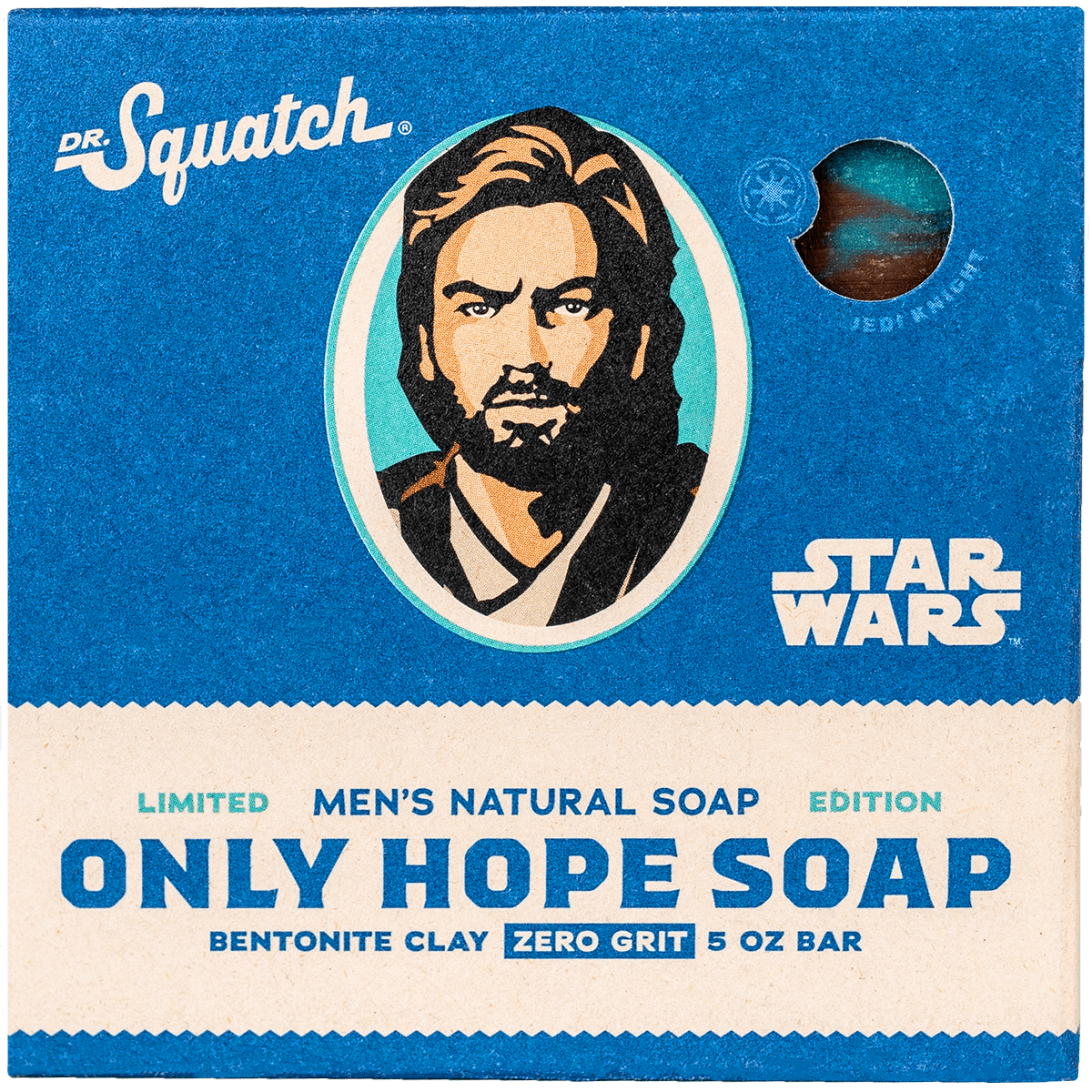 Dr. Squatch Only Hope Star Wars Natural Bar Soap for Men, 5 oz