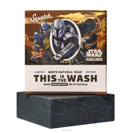 Dr. Squatch Mens Bar Soap, Natural Bar Soap for Men, This is the Wash, 5 Oz