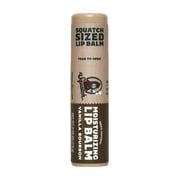 Dr. Squatch Vanilla Bourbon Natural Lip Balm for Men, 0.25 oz