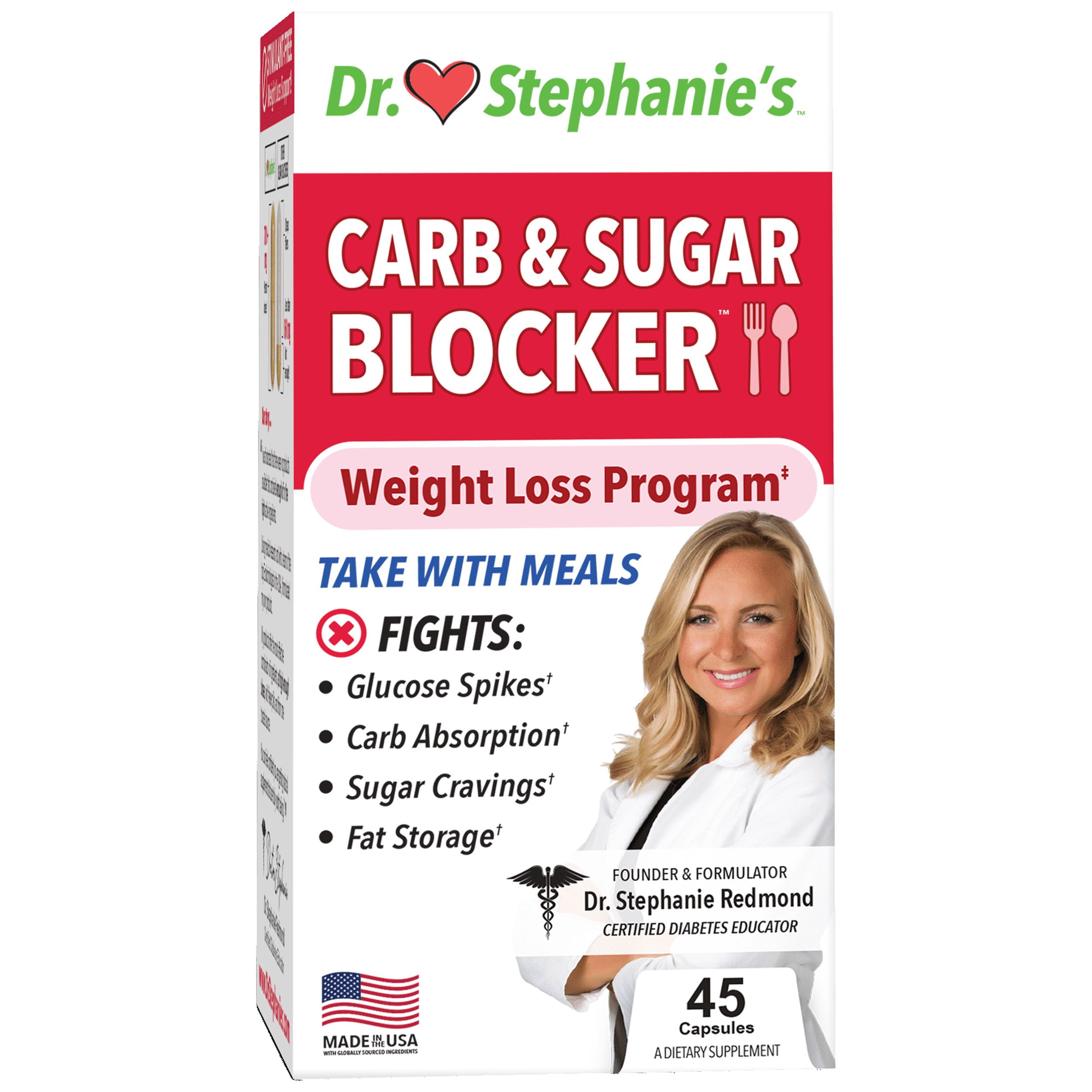 Dr Stephanie's Carb & Sugar Blocker, Weight Management & Blood Sugar
