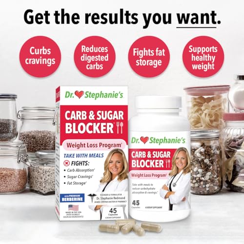 Dr. Stephanie's Carb & Sugar Blocker with Berberine & Gymnema