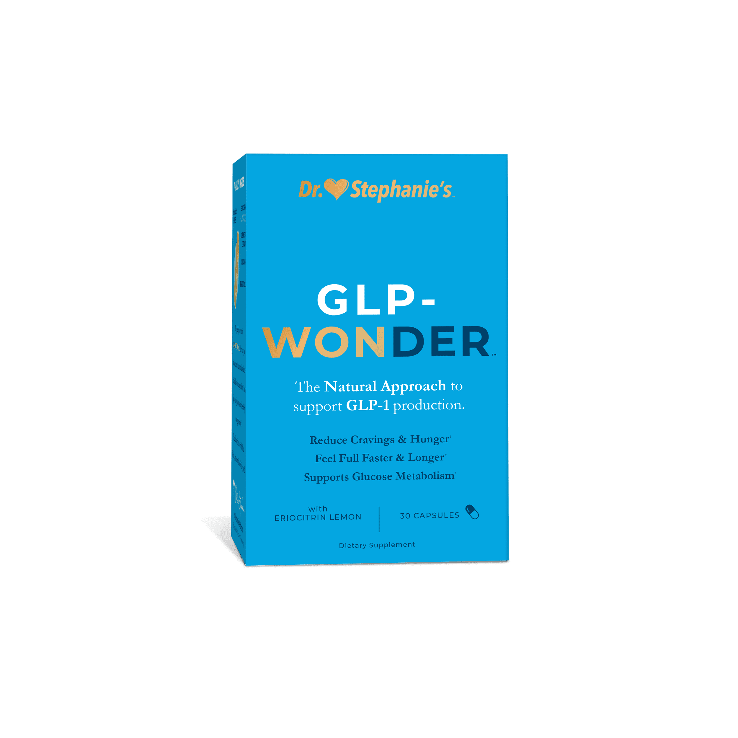 Dr. Stephanie's GLP-Wonder, Natural Weight Support, 30 Count Supplement